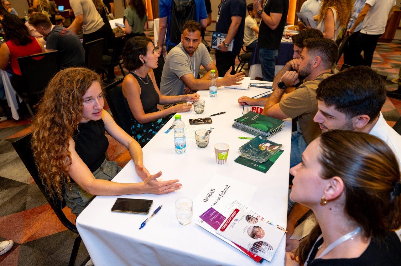 INSEAD MBA Program at the MBAFair 2025 in Tel Aviv INSEAD MBA Program